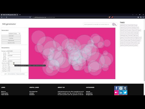 Videoguide - Generate Vector Graphics Automatically, Quick, Easy and Free with SVG Generator