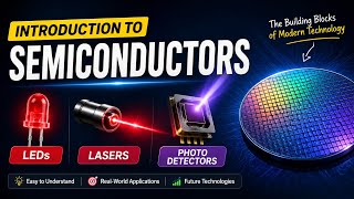 Semiconductor Basics Explained | LEDs, Lasers & Photodetectors