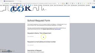 EBR School Request Form - Tutorial screenshot 5