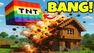 Realistic City DESTROYED by TNT Mod! | Minecraft Destruction screenshot 5