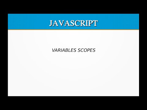 Javascript(ES6) Tamil  Variables And Variables Scope