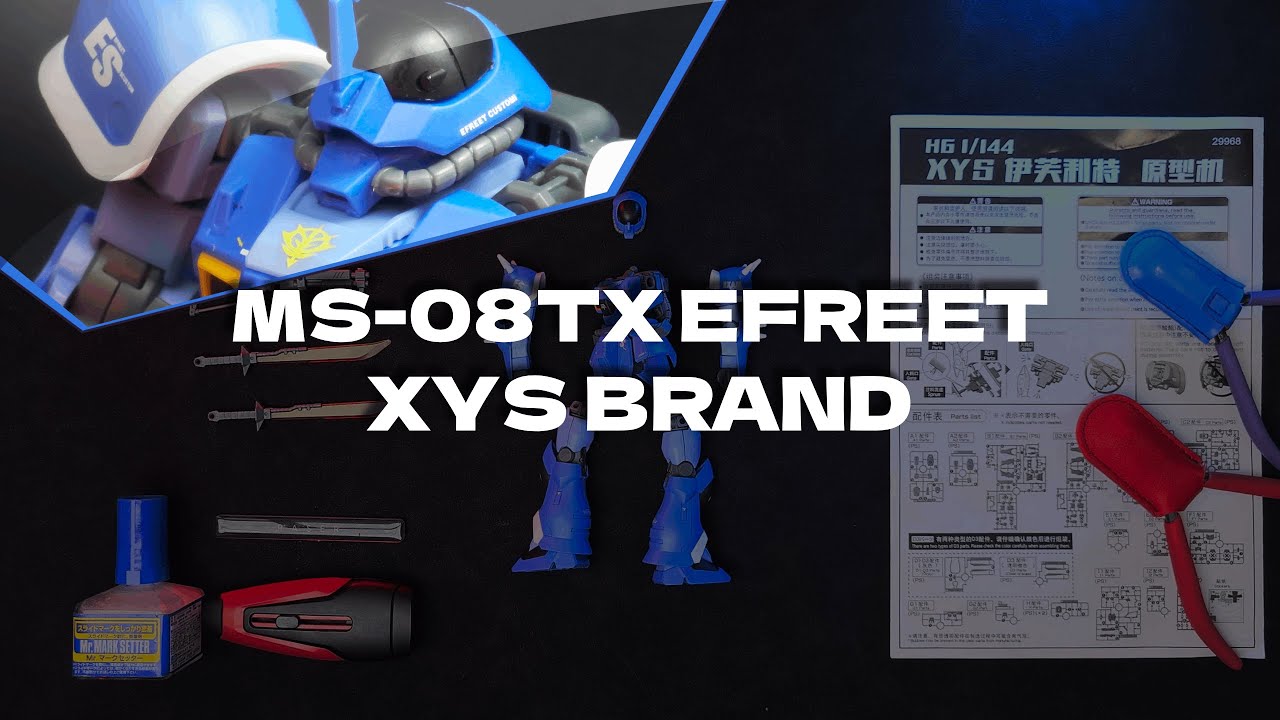 Xys XYS Brand MS 08TX Efreet Bootleg Unboxing, Quick Assembly, Build ...