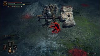 Elden Ring - Volcano Manor - Tragoth - A quick fight to end a quest for Patches.