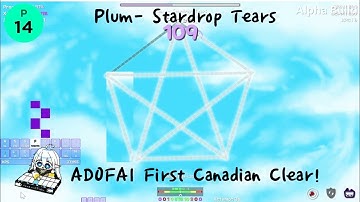 (P14) Plum - Stardrop Tears ADOFAI Strict Clear! (World