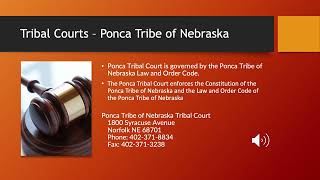 Tribal Courts