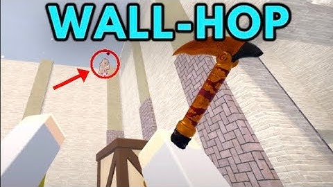 How To "Wall Hop” The Real Way In No Scope Arcade! | Roblox Tutorial