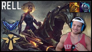 ❄️ Tyler1 HOW DO I LANE WITH ZERI? | Rell Support Gameplay | Support Challenge | Season 12 ᴴᴰ