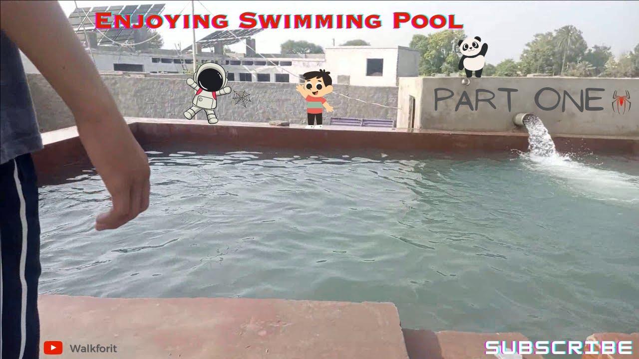 Enjoying Swimming Pool Part I with cousins | Travel Vlog