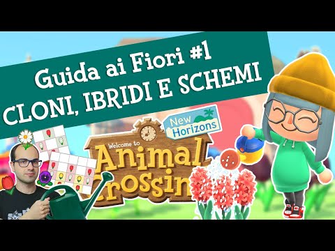 Guida ai FIORI #1 - IBRIDI e CLONI: cosa sono e come crearli! Animal Crossing New Horizons ITA