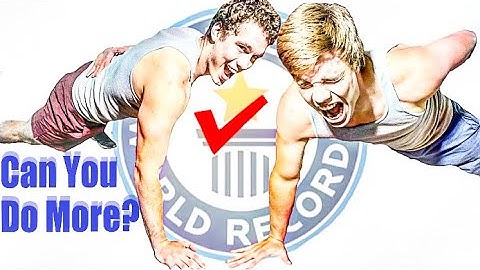 We Tried as many ONE ARM PUSH UPS in 30 seconds (WORLD RECORD!?)