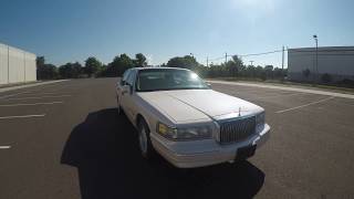 4K Review 1997 Lincoln Town Car Cartier Edition 43K Miles Virtual Test-Drive & Walk-around