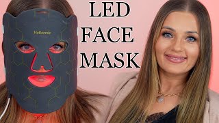 LED Face Mask For Aging Skin / At Home Treatment