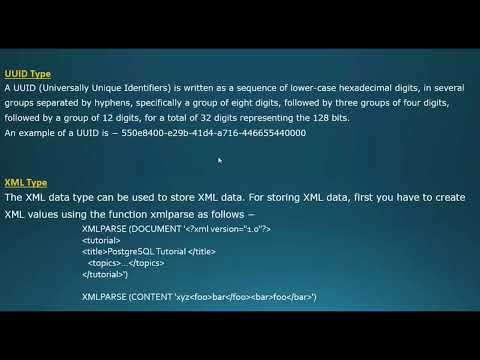 PostgreSQL Commands and Data Types | Complete Overview for Beginners 