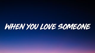 Alexander Stewart - When You Love Someone (Lyrics)