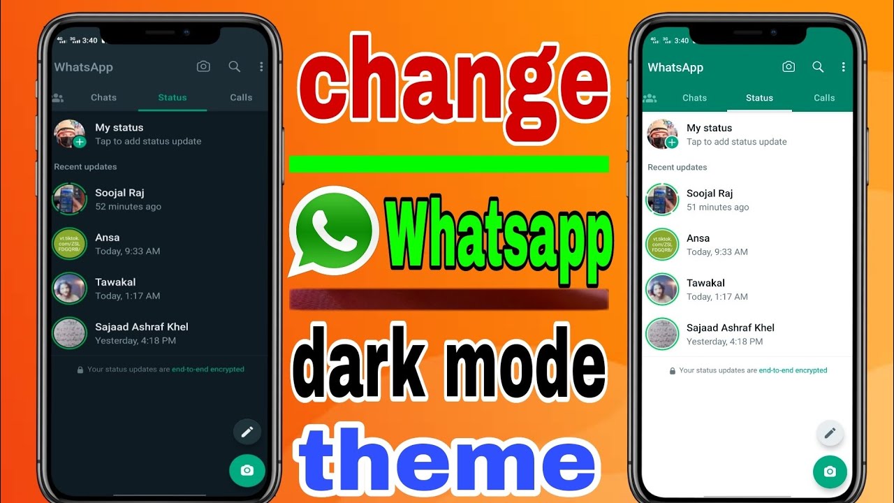 how to enable dark mode on Whatsapp / Whatsapp me dark mode kaise kare