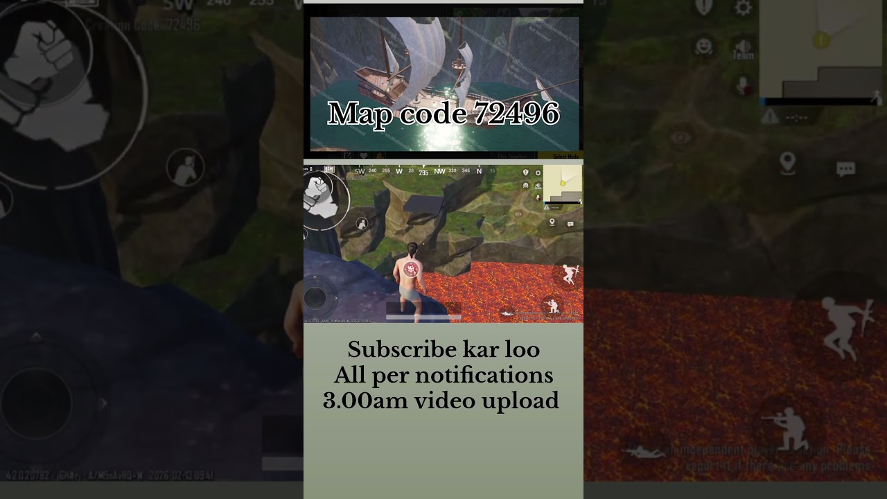 bgmi wow map code 72496 | Kaju Adventure Island 2 |  #wowcode72496 #pubg #bgmi#wowbgmi