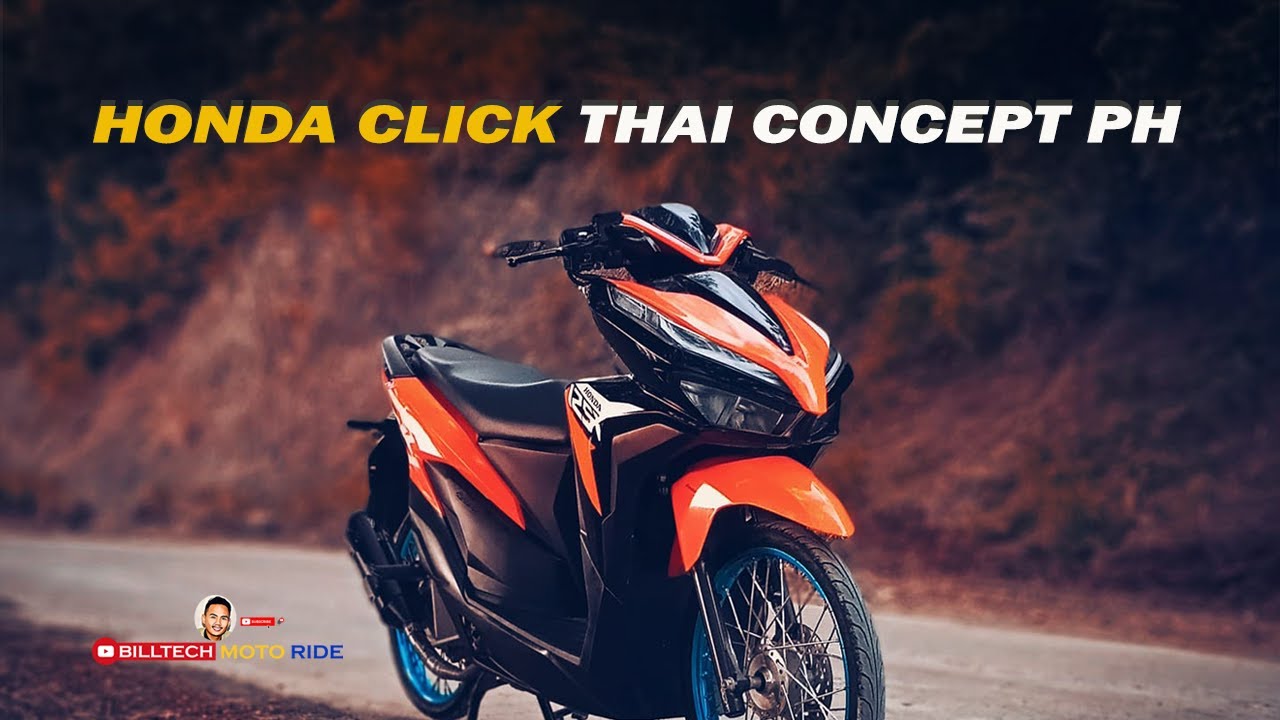 HONDA CLICK THAI CONCEPT PH 2021 - YouTube