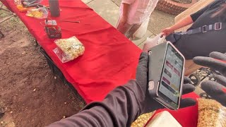 Poppin' & Selling non stop at the farmers market 🍿
