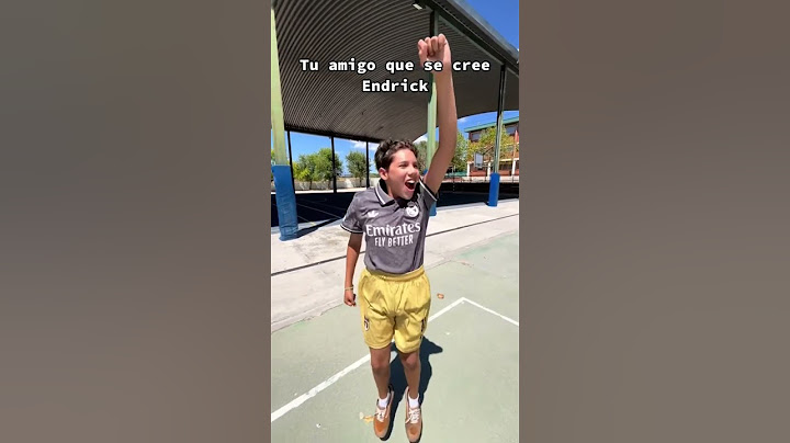 Tu amigo que se cree Endrick 😅