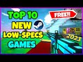 Top 10 new free lowspecs games you should play in 2023 for potato pclaptops