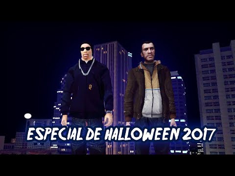 Un Halloween con CJ y Niko Bellic - GTA San Andreas Loquendo (2017)