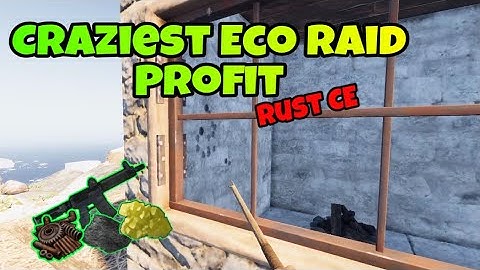 Eco Raiding For INSANE Profit! - Rust Console Edition
