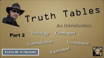 Truth Tables (part 2)