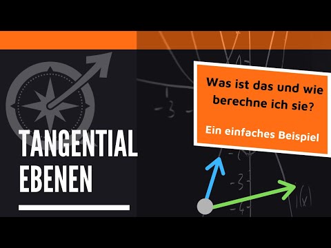 Tangential planes | Concept and simple example | Learning Compass - Math explained simply