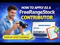 Start Earning with FreeRangeStock – Contributor Sign Up Guide (Beginner)