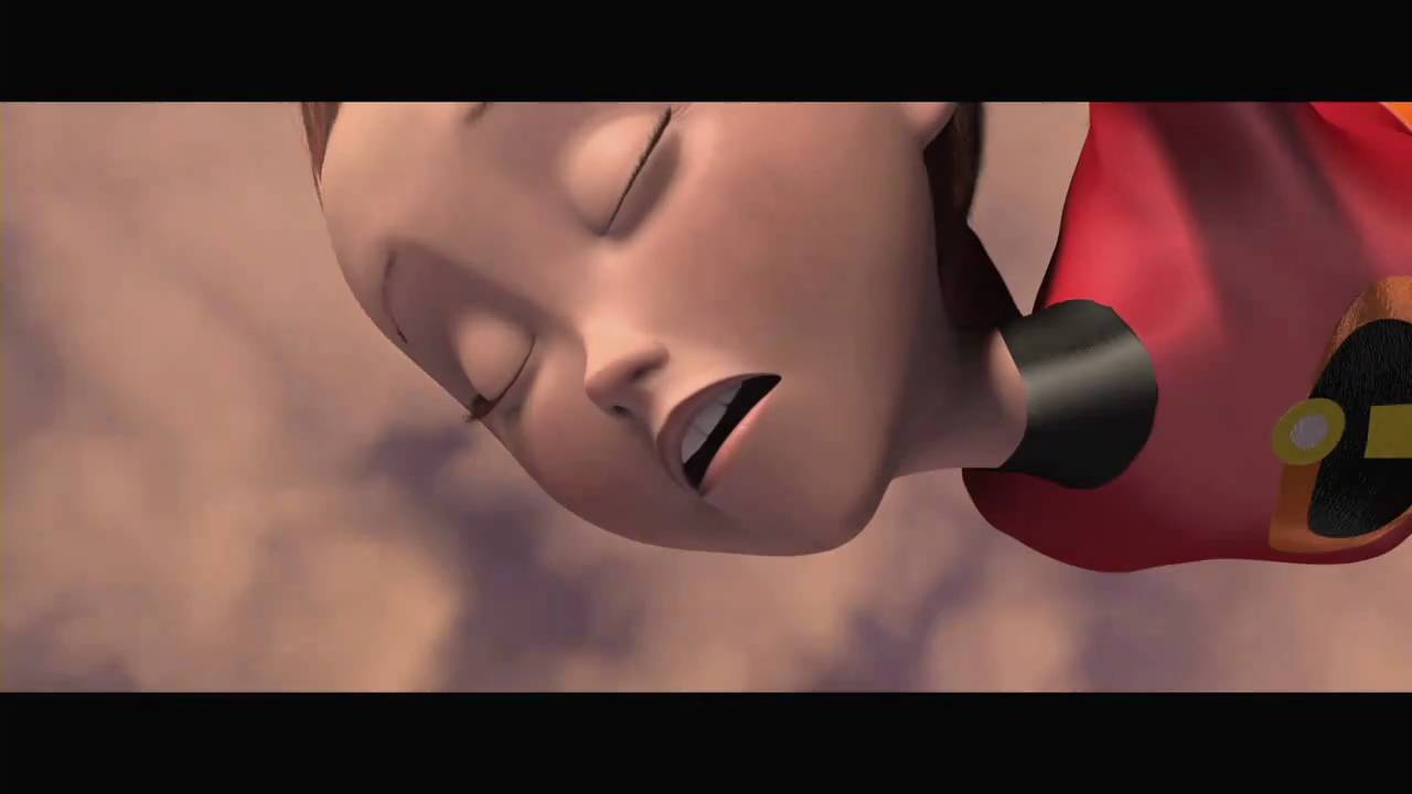 The Incredibles On Blu Ray Plane Crash Clip YouTube