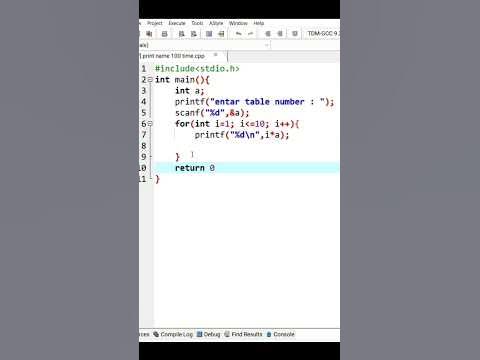 how to print table in c language table kaise print kare c language # ...