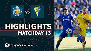 Resumen de Getafe CF vs Cádiz CF (0-0)