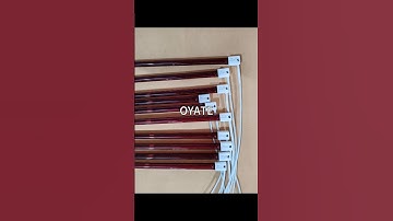 1200mm 380v 5000w high power quartz tube infrared heating elements halogen IR heater lamps