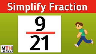 How to simplify the fraction 9/21