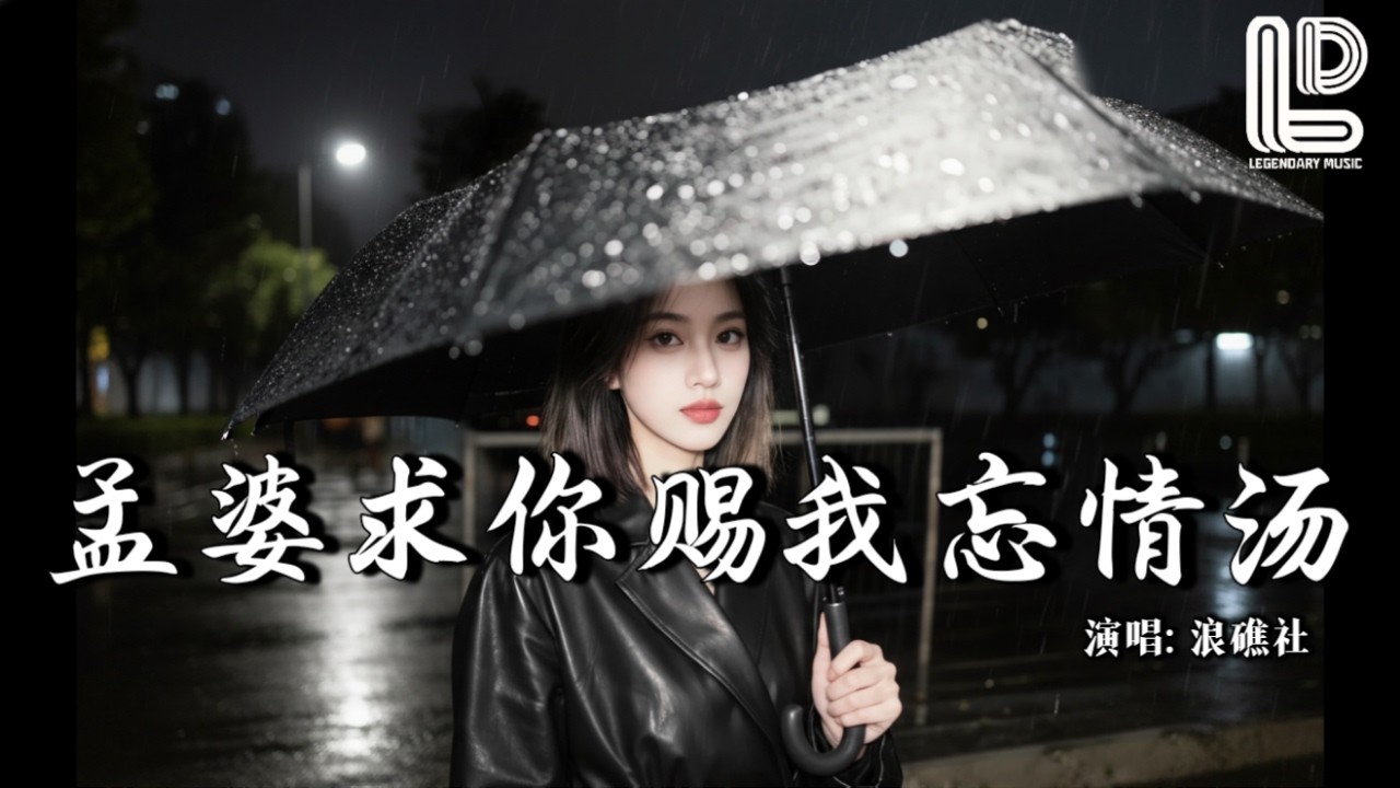 浪礁社-孟婆求你赐我忘情汤 (合唱版) (抖音热播DJ版) Meng Po Qiu Ni Ci Wo Wang Qing Tang『孟婆能否熬一碗解药，让我忘掉所有的纷扰』 热门爆火版『动态歌词MV』