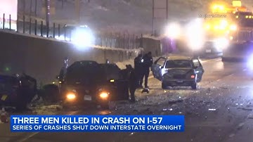 Father describes chaotic scene after deadly multi-car crash on I-57