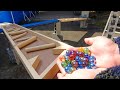 Marble Run Race ASMR ☆ DIY Rain Gutter Course