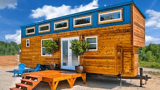 The Journey is a 28' Bumper Pull Tiny House built by Alabama Tiny Homes