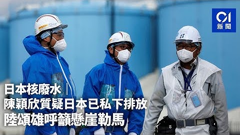 日本核廢水｜陳穎欣質疑日本已私下排放　陸頌雄呼籲懸崖勒馬｜01新聞｜東京電力公司｜工聯會｜hongkongnews - 天天要聞