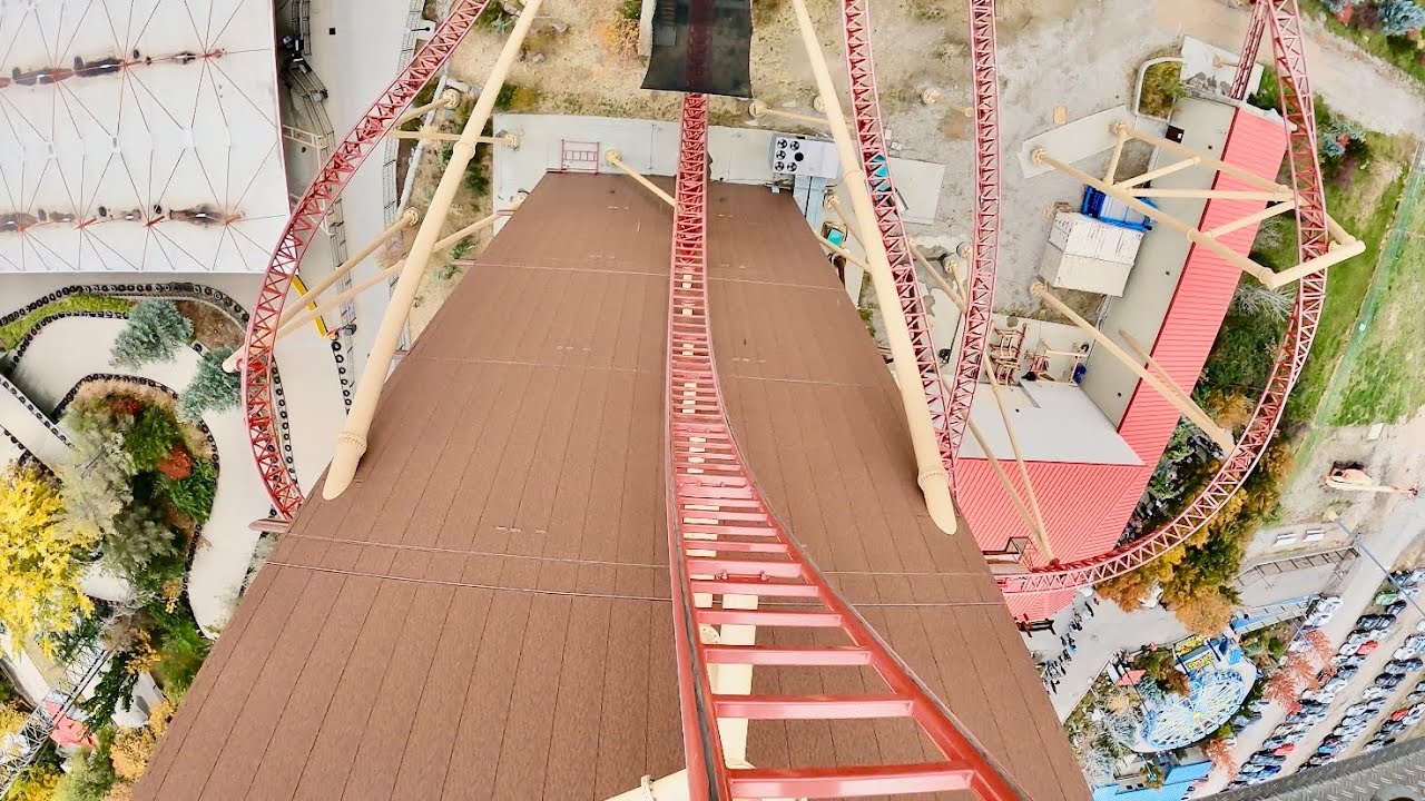 Cannibal TALLEST & FASTEST Roller Coaster in UTAH 4K POV! | Lagoon [No Copyright]