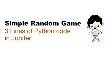 Simple Cool Game for Kids with Python - Just 3 lines of Code
