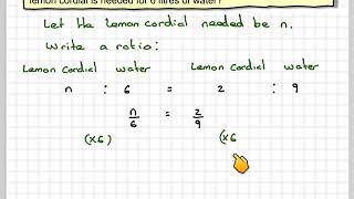 Comparing two ratios in a practical situation