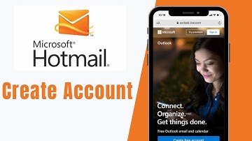 How To Create Hotmail Account | Outlook Sign Up | hotmail.com