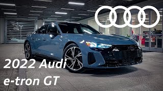 2022 Audi e-tron GT full review and walk around | e-tron GT sound