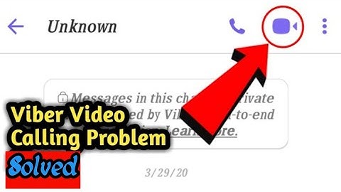 How to Fix Viber Video Calling Not Working Problem Solved