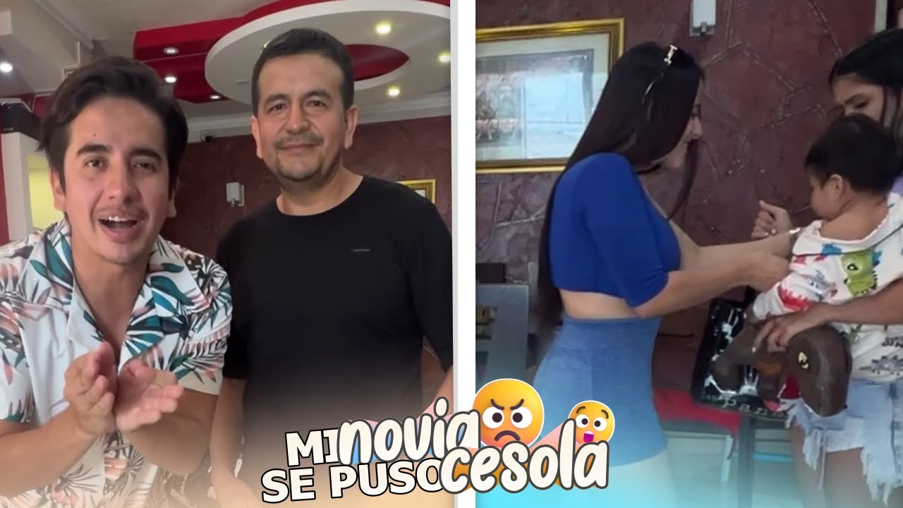 Contratamos a niñera guapa 😏y mi novia se pone Celosa 😱