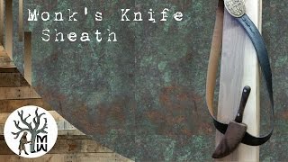 Monk's Knife Sheath (MonkWerks) by MonkWerks with Fr. Thomas 2,853 views 7 years ago 6 minutes, 34 seconds