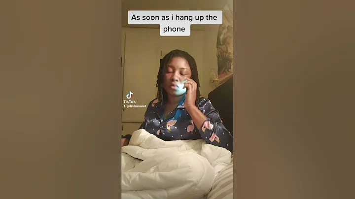 As soon as i hang up the phone 😍😍