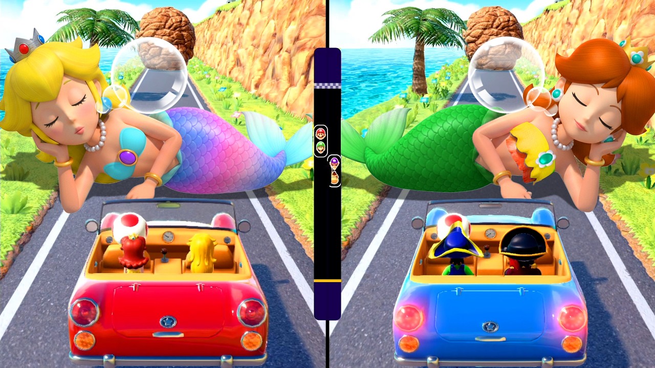 マリオパーティシリーズ】すべての2対2のミニゲーム マーメイドチーム