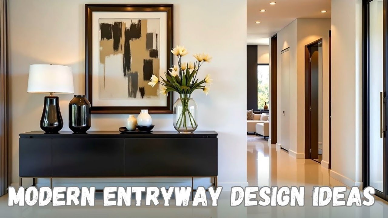 Современные идеи дизайна прихожей | Просто, элегантно и функционально | Современный, лаконичный и...